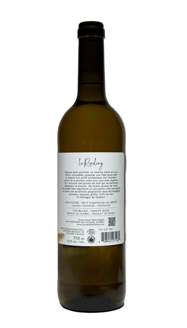 RIESLING 2024 ORGANIC