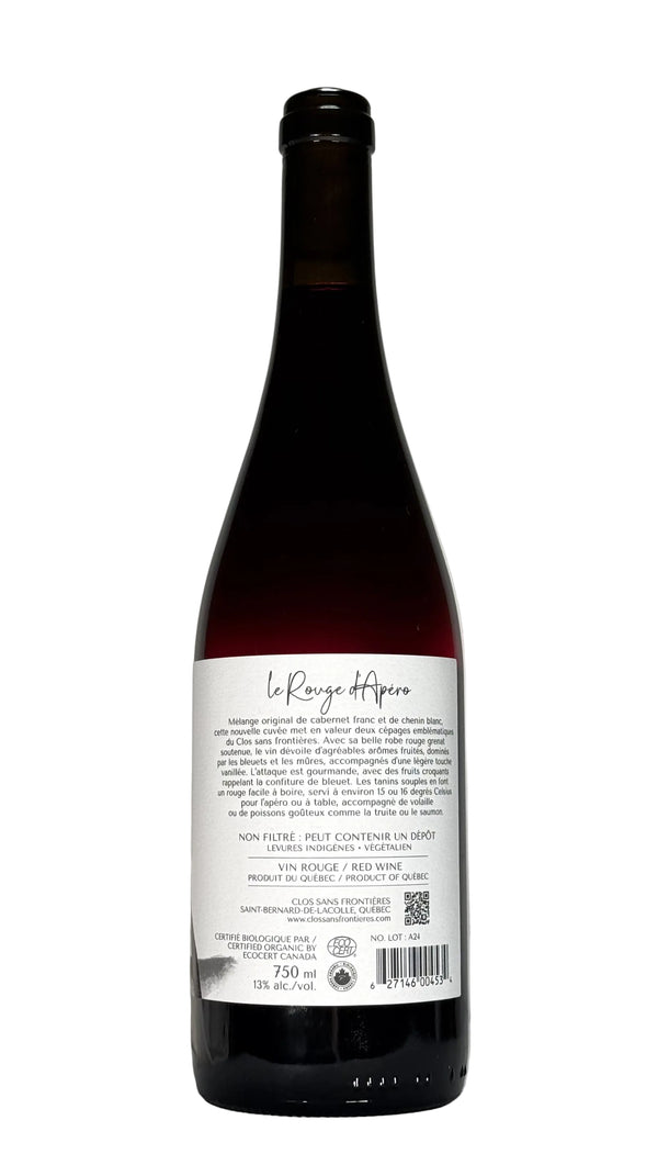 ROUGE D'APÉR0 2024 ORGANIC
